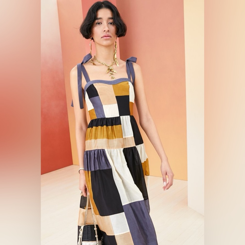 Ulla Johnson Minerva Sleeveless Midi Dress